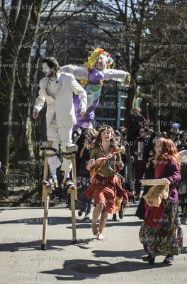 Oliwa, Park Oliwski. II Festiwal Etnowiosnowisko. Happening...