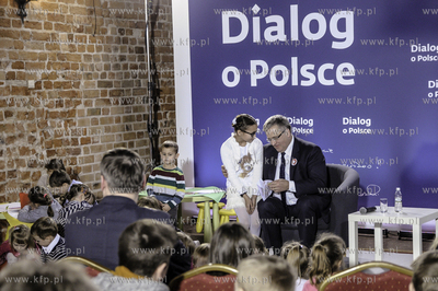 Zamek Gniew. Spotkanie Prezydenta Bronislawa Komorowskiego...