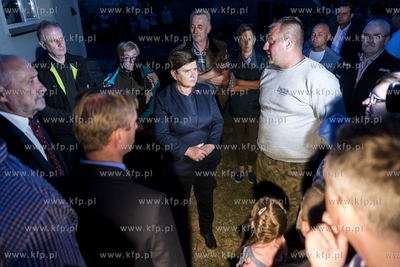 Czyczkowy Wybudowanie. Wizyta Premier RP Beaty Szydło...