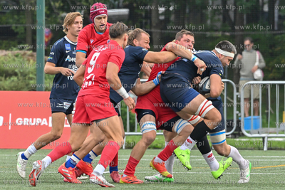 Stadion Ogniwa Sopot. Mecz rugby Energa Ogniwo Sopot...
