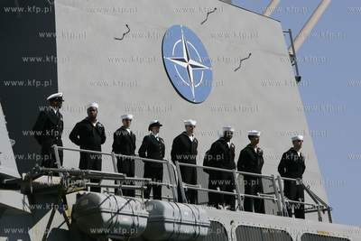 Gdynia, Port Marynarki Wojennej. Zakonczenie cwiczen...