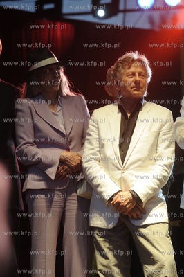 GDAŃSK, FESTIWAL GWIAZD  2008.  Na sopockiej plazy...