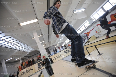 Gdansk. W jednej z hal na terenach byłej Stoczni Gdanskiej...