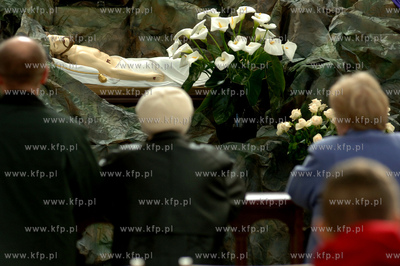 Grob Panski w bazylice Mariackiej w Gdansku.
15.04.2006
fot....