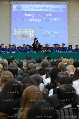 Inauguracja roku akademickiego na Wydziale Ekonomii...