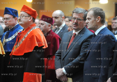 Uroczyste posiedzenie Senatu Uniwersytetu Gdanskiego...