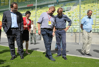 Dzien otwarty nowego gdanskiego stadionu PGE Arena,...