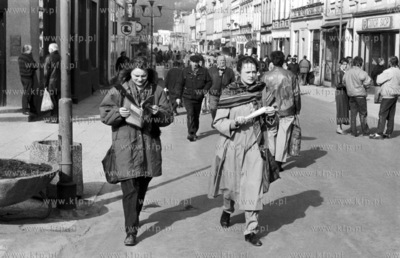 Wejherowo na Kaszubach. Ul. Sobieskiego. 5.04.1994...