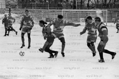Mecz pilki noznej Baltyku Gdynia na stadionie na ul....