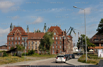 Gdansk. Tereny bylej Stoczni Gdanskiej tzw. Mlode Miasto....