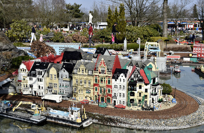 Legoland w Billund, Dania. Park miniatur z klocków...