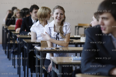 Gdansk. II Liceum Ogolnoksztalcace. Pisemna matura...