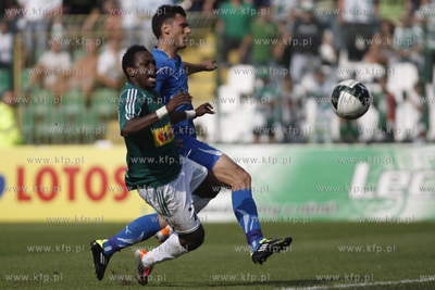 Gdansk. Mecz o mistrzostwo Ekstraklasy. Lechia Gdansk...