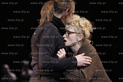 Scena Kameralna Teatru Wybrzeże w Sopocie. Próba...