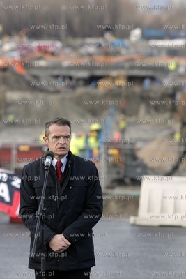 Uroczyste otwarcie polaczenia drog krajowych: Trasa...