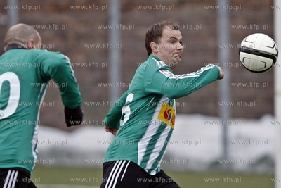 Gdansk. Boisko przy ul. Traugutta.  Noworoczny mecz...