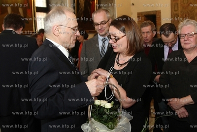 Ratusz Glownego Miasta. Wręczenie Nagrody Naukowej...
