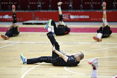 Ergo Arena.Trening zespołu Lotos Trefl Gdańsk. Nz....