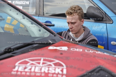 Gdańsk. Targ Węglowy. Start honorowy do XII Rajdu...