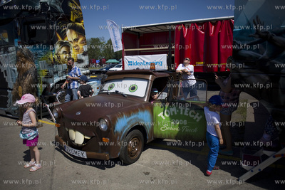 Pruszcz Gdański. Zlot pojazdów ciężarowych NAFRI...