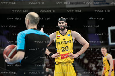 Argo Arena. FIBA Europe Cup. Trefl Sopot - CSM CSU...
