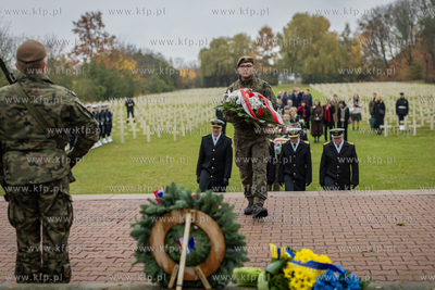 Cmentarz Francuski w Gdańsku - obchody Święta Niepodległosci...