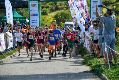 Biegowe Grand Prix Dzielnic na Oruni Górnej przy zbiorniku...