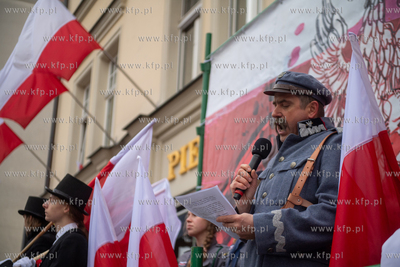 Gdańsk. Parada z okazji Narodowego Święta Niepodległości....