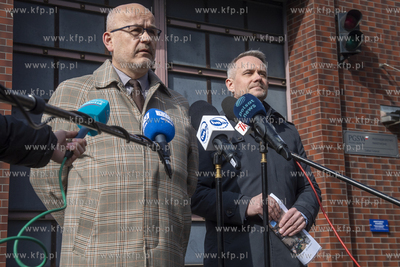 Areszt Śledczy w Gdańsku. Konferencja prasowa dr....