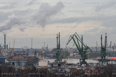 Panorama Gdańska z Góry Gradowej. 1.02.2022 / fot....