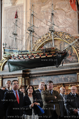 Gdansk. Wizyta Komitetu Stalych Przedstawicieli  przy...