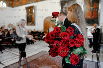 Gdansk. Ratusz Glownomiejski. Dzien Edukacji Narodowej....