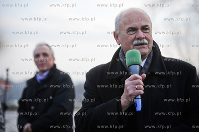 Gdansk. Uroczyste oddanie do uzytku dodatkowego pasa...