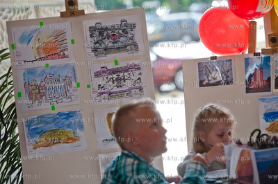 Gdansk. Dzien otwarty w Bramie Wyzynnej, podczas ktorego...
