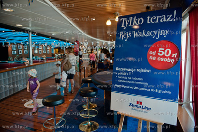 Terminal promowym w Gdyni. Dzien otwarty Stena Line....