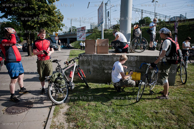 Gdynia. Rowerowa Masa Krytyczna. Zorganizowana przez...