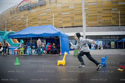 Gdansk. PGE Arena. Obchody 20-lecia Saur Neptun Gdansk....