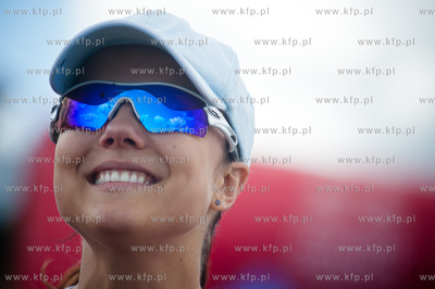 Gdansk. Brzezno. Triathlon Gdanski 2013.
Nz ambasadorka...