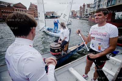 Gdansk. Pobrzeze Rybackie. Energa Gdanski Weekend Mistrzow....