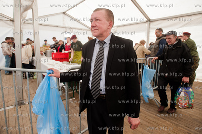 Gdansk. Targ Weglowy. Wielka Sobota. Sniadanie wielkanocne...