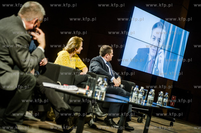 Gdansk. Europejskie Centrum Solidarnosci. Otwarta debata...