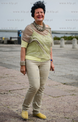 Gdynia. Skwer Kosciuszki. Lato z SLD. Leszek Miller...