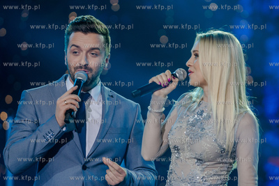 Gdansk. Centrum Sw. Jana. Koncert pt. Cała Polska...