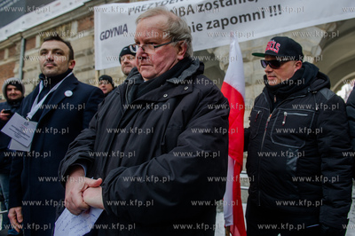 Gdansk. Manifestacja pod haslem W obronie Twojej wolnosci,...