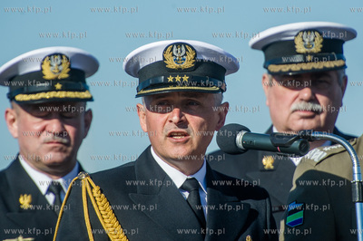 Port Wojenny w Gdyni Oksywie. Uroczystosc objecia obowiazkow...