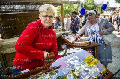 Gdansk. Oliwa. Plac przed Katedra Oliwska.X edycja...