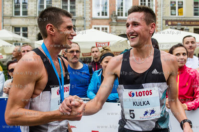 Gdańsk. Międzynarodowy Bieg św. Dominika. Bieg Elity...