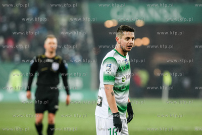 Stadion Energa Gdańsk.  Mecz XXI Kolejki Lotto Ekstraklasy...