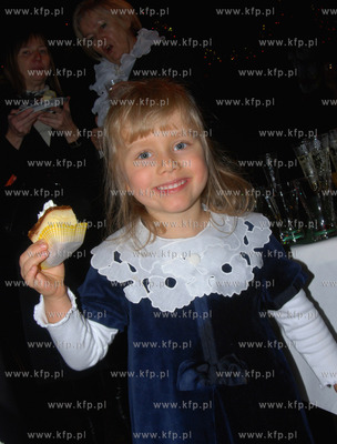 Prezydent Gdanska Pawel Adamowicz z coreczka Antosia...