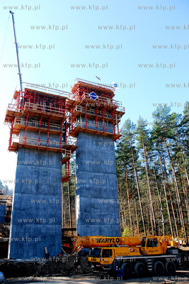 Budowa Estakady Kwiatkowskiegow Gdyni  - odcinka laczacego...